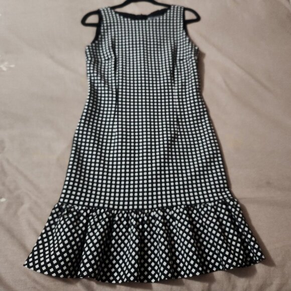 Elliott Lauren sleeveless black and white dress - Picture 4 of 6